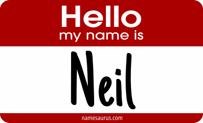 Hello my name is Neil png download