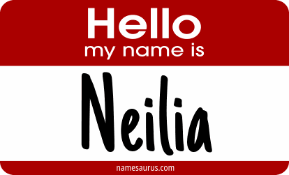 Hello my name is Neilia png download