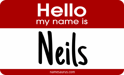 Hello my name is Neils png download