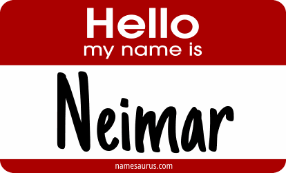Hello my name is Neimar png download