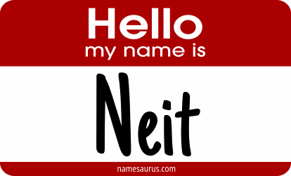 Hello my name is Neit png download