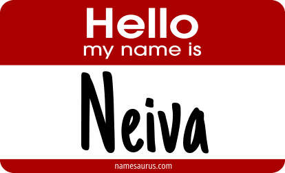 Hello my name is Neiva png download
