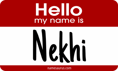 Hello my name is Nekhi png download