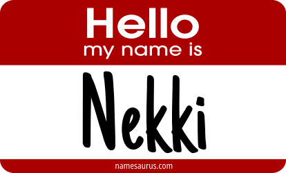 Hello my name is Nekki png download