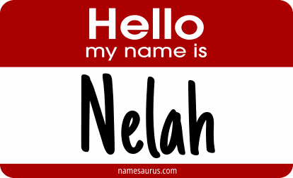 Hello my name is Nelah png download