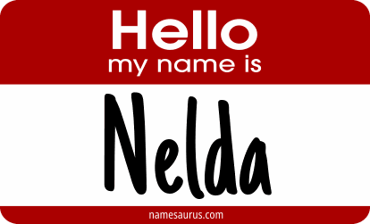 Hello my name is Nelda png download