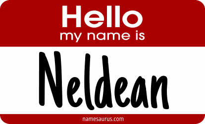 Hello my name is Neldean png download