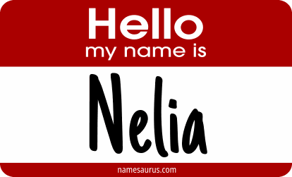 Hello my name is Nelia png download