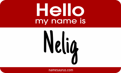 Hello my name is Nelig png download