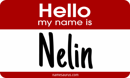 Hello my name is Nelin png download