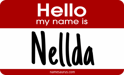 Hello my name is Nellda png download