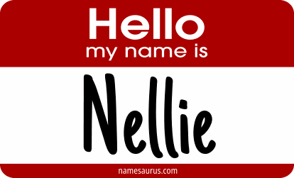 Hello my name is Nellie png download