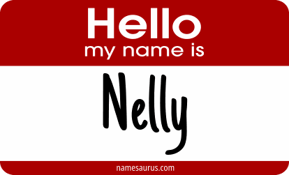 Hello my name is Nelly png download