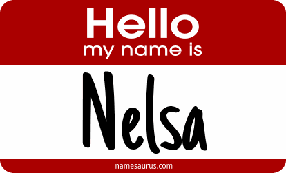 Hello my name is Nelsa png download