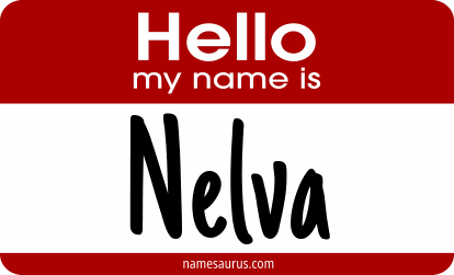 Hello my name is Nelva png download