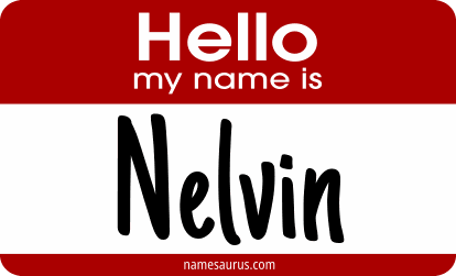 Hello my name is Nelvin png download