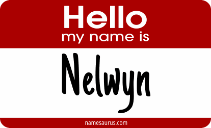 Hello my name is Nelwyn png download