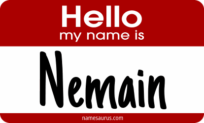 Hello my name is Nemain png download