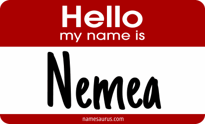 Hello my name is Nemea png download