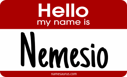 Hello my name is Nemesio png download