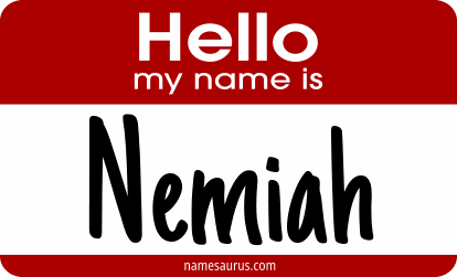 Hello my name is Nemiah png download