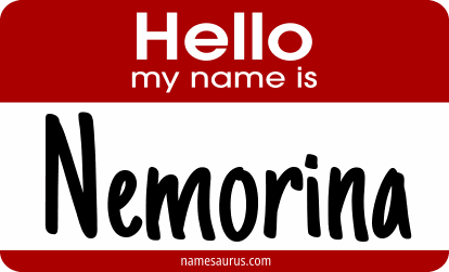 Hello my name is Nemorina png download