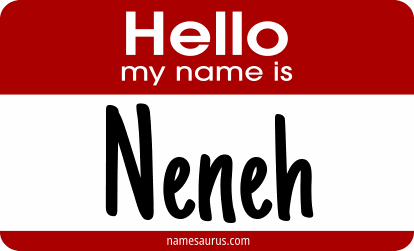 Hello my name is Neneh png download