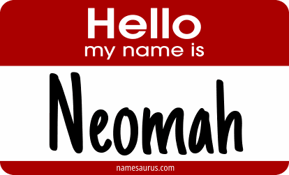 Hello my name is Neomah png download