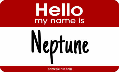 Hello my name is Neptune png download
