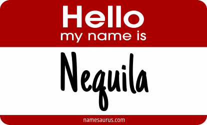 Hello my name is Nequila png download