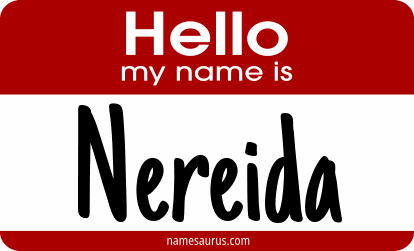 Hello my name is Nereida png download