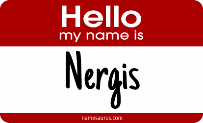 Hello my name is Nergis png download