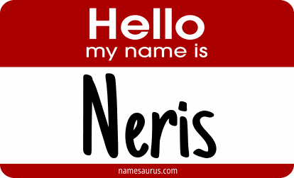 Hello my name is Neris png download