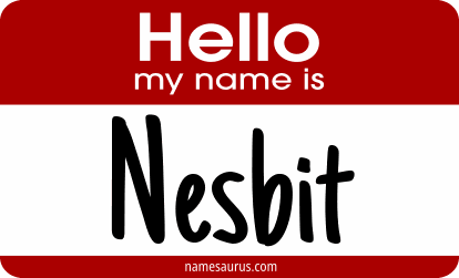 Hello my name is Nesbit png download