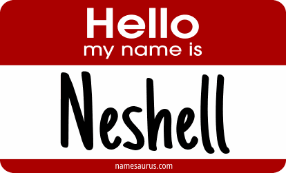 Hello my name is Neshell png download