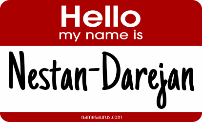 Hello my name is Nestan-Darejan png download