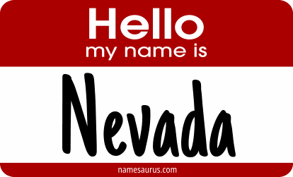 Hello my name is Nevada png download