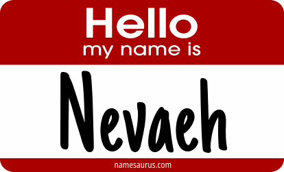 Hello my name is Nevaeh png download