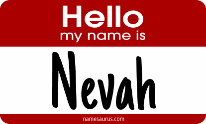 Hello my name is Nevah png download