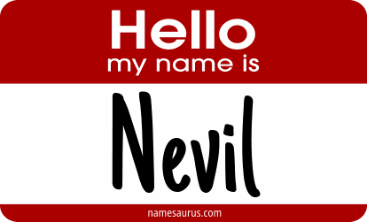Hello my name is Nevil png download