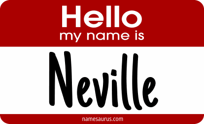 Hello my name is Neville png download