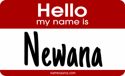 Hello my name is Newana png download
