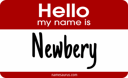 Hello my name is Newbery png download