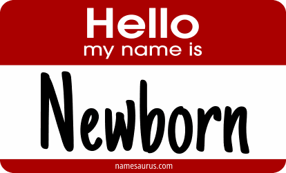 Hello my name is Newborn png download