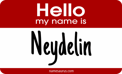 Hello my name is Neydelin png download