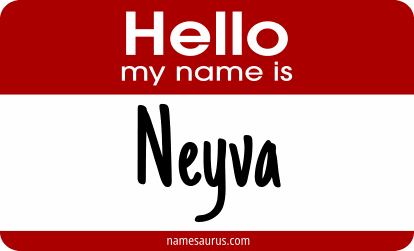Hello my name is Neyva png download