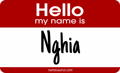 Hello my name is Nghia png download