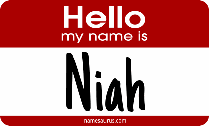 Hello my name is Niah png download