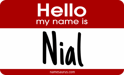 Hello my name is Nial png download