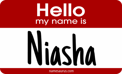 Hello my name is Niasha png download